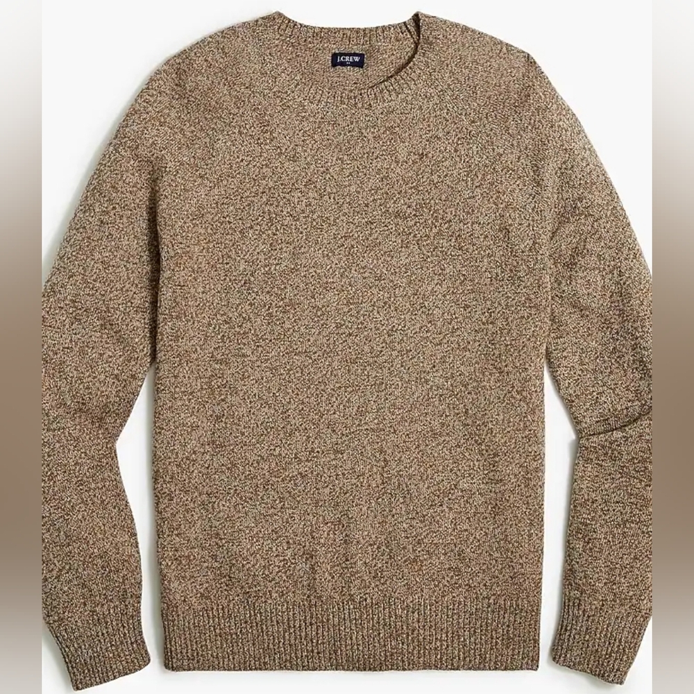J. Crew Factory Men's Brown Crewneck Sweater